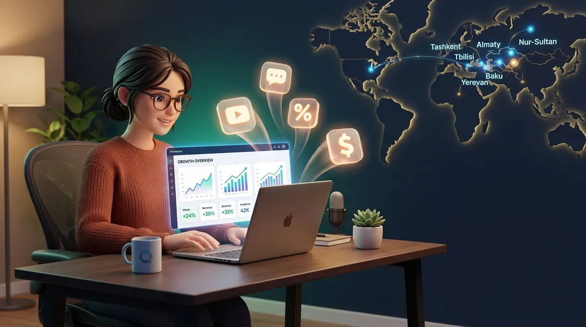 Воронка монетизации крипто-контента для блогера-эмигранта