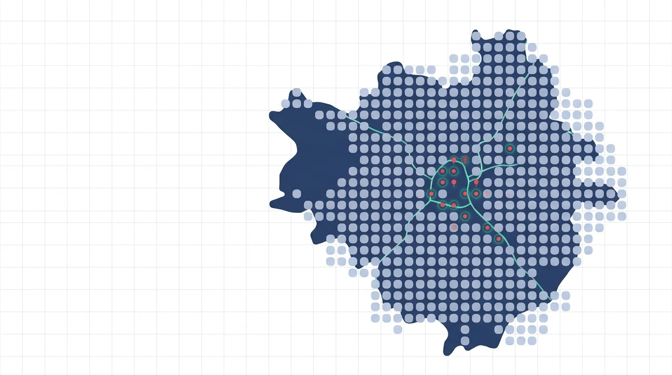 Схема рынка Тулы: офисы и дистанционные обменники