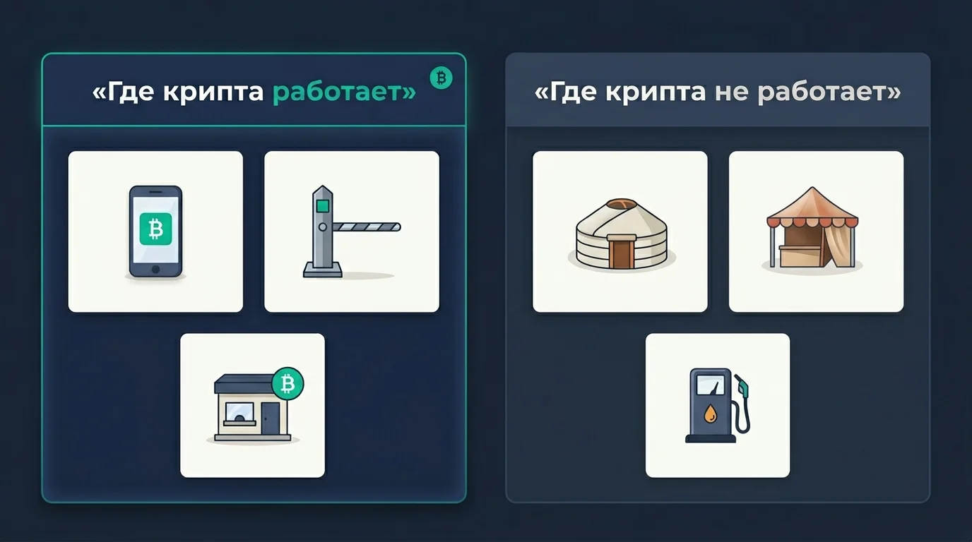 Сравнение: где крипта работает, а где нужны тугрики в Монголии