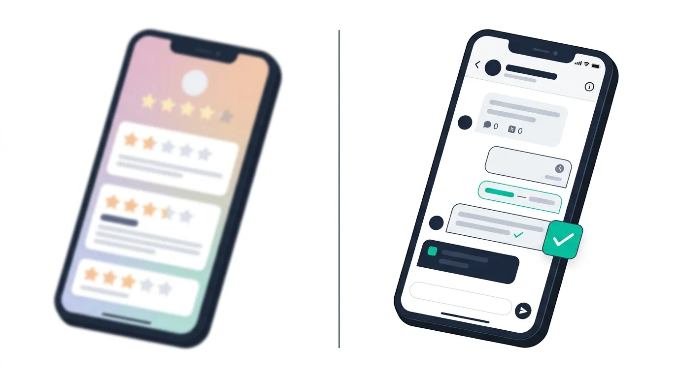 Сравнение: абстрактные отзывы и реальная переписка с менеджером криптообменника