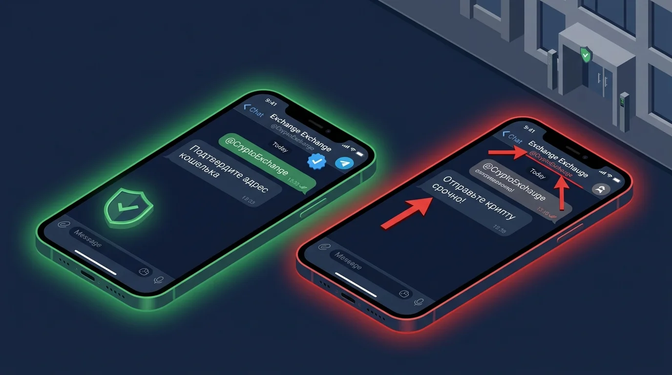 Безопасность обмена криптовалюты в Краснодаре: сверка кошелька и защита