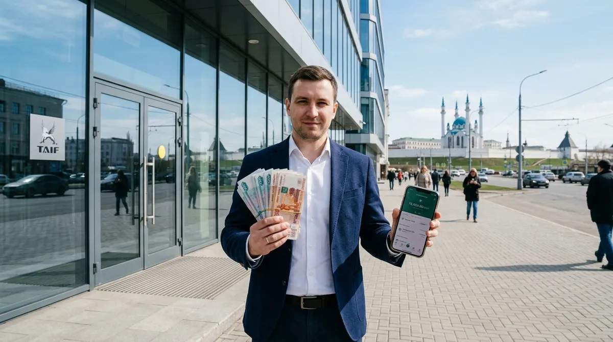 Покупка USDT за наличные рубли в офисе криптообменника в Казани