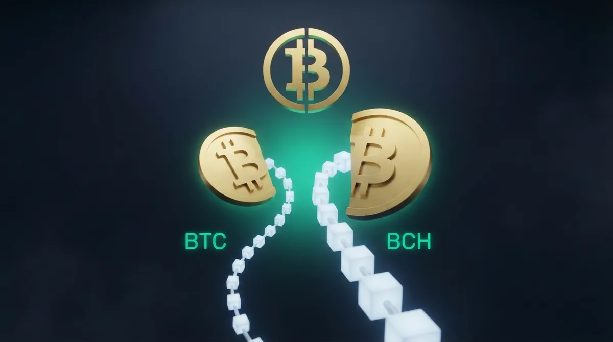 Bitcoin Cash (BCH) и Bitcoin (BTC): разделение единой сети на два блокчейна после хардфорка 2017 года