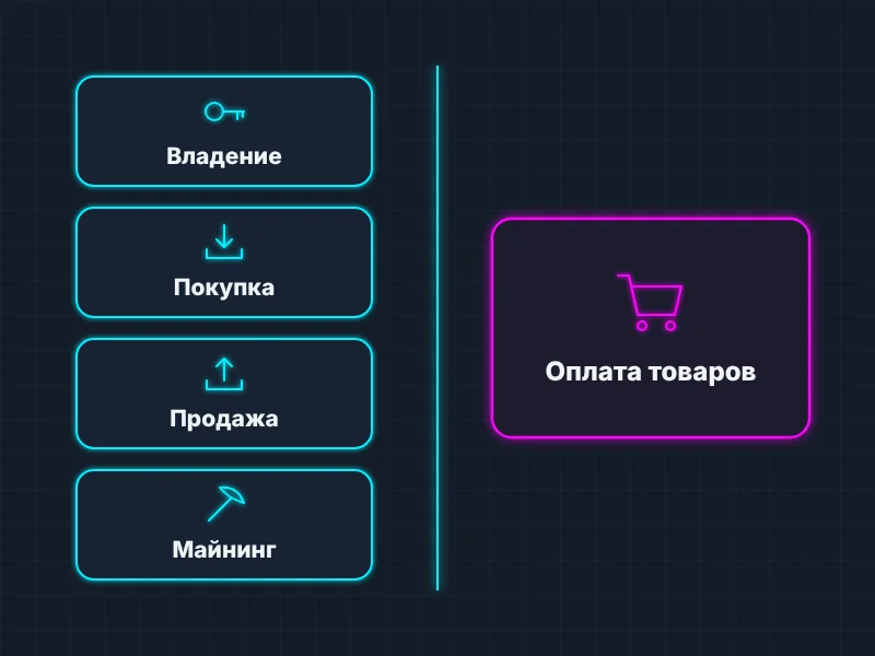 Схема правового статуса криптовалюты в России: что разрешено и что запрещено